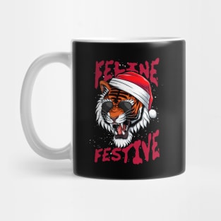 Feline Festive Mug